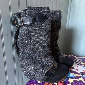 Irregular Choice Black Longer Lashes Shoes